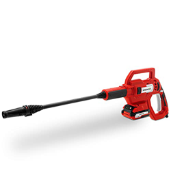 GREENCUT JET200L – Hidrolimpiadora portátil de 20V, caudal máximo de 2.5/min, presión de trabajo de 25Bar, con batería de litio de 2.0Ah y cargador in en oferta