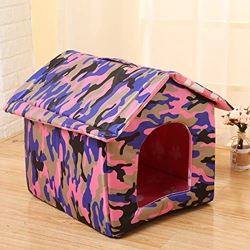 LFFH Casetas Gatos, Cueva para Gatos Salvajes Casa para Mascotas Tienda Perros Gatos Cabaña Utilizada para La Comunidad Animales Pequeños Mascotas Int características