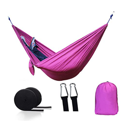 MCPPP Hamaca portátil para Acampar con paracaídas, Supervivencia, jardín, Muebles al Aire Libre, Ocio, Dormir, Hamaca, Viaje, Cama Colgante Doble,3 precio