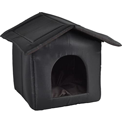 Casa para Gatos Al Aire Libre para El Invierno, Casetas para Perros para El Exterior, Casa para Perros En El Interior, Tienda Plegable para Gatos Grue