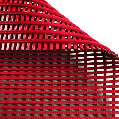 Alfombrilla antideslizante Aqua-Grip, para áreas húmedas, como piscinas y duchas, antimicrobiana, tres colores, varios tamaños, Rojo