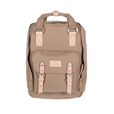 Doughnut - Macaroon - Mochila para Portátil de hasta 14 Pulgadas - 38 x 27 x 13 cm - Color Almond - Capacidad de 16 litros - Mochila de Hombre - Corre