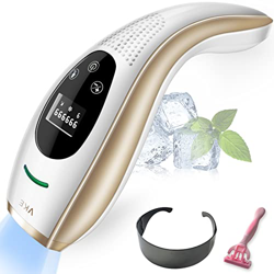 Depiladora Luz Pulsada IPL Depiladora Láser con Flashes Ilimitados Enfriamiento Sapphire Depiladora Electrica Mujer y Hombre Maquina Depilación Láser  características