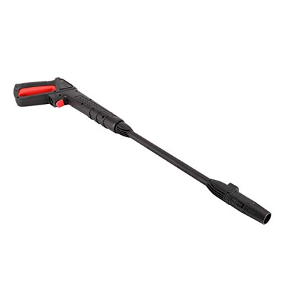 Pistola de Agua Eléctrica, Mango Ergonómico, Negro, Rojo, Fuerte Detergencia, Lavadora a Presión, Resistente a la Abrasión, para Reemplazo de Automóvi
