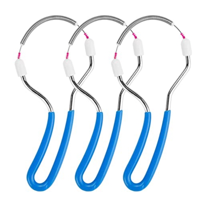 Murezima Removedor De Pelo Facial De Primavera Depósito Portátil Epilator Epilator Acero Inoxidable Dispositivo De Depilación 3 Unids, Crema De Depila