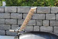 Grill den Spieß Tabla de salmón flameado profesional, 50 x 14 cm, para brasero, soporte V2A en oferta