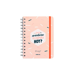 Mr. Wonderful Agenda pequeña clásica 2022 Semanal - ¿Qué aventura te espera hoy?, Multicolor, WOA11311ES características