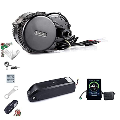 BAFANG BBS01B 36V 250W / 350W / 500W Kit de Conversión de Bicicletas Eléctricas, Batería de Tubo descendente Opcional de 36 V 7,8Ah/10Ah/15,6Ah/17,4Ah