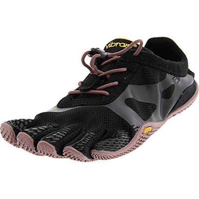 Vibram Fivefingers KSO EVO, Zapatillas de Deporte Mujer, Negro (Black/Rose Black/Rose), 38 EU
