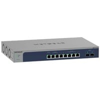MS510TXM switch Gestionado L2/L3/L4 10G Ethernet (100/1000/10000) Gris, Azul, Interruptor/Conmutador