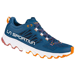LA SPORTIVA Helios III Woman, Zapatillas de Trail Running Mujer, Denim/Rouge, 39 EU en oferta