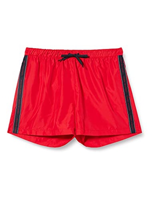 Tommy Hilfiger Medium Drawstring Baador, Rojo primario, S para Hombre