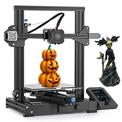 Nvlifa Impresora 3D Ender 3 V2 - Creality FDM DIY impresión 3D, con Impresora 3D de Tablero silencioso de 32 bits 220x220x250mm Funciona con TPU/PLA/A