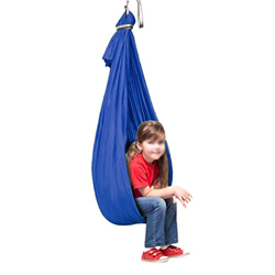 zyy Therapy Swing - Hamaca ajustable para interiores y exteriores, para necesidades especiales para niños con austismo, TDAH, síndrome de Asperger o S características