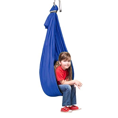 zyy Therapy Swing - Hamaca ajustable para interiores y exteriores, para necesidades especiales para niños con austismo, TDAH, síndrome de Asperger o S