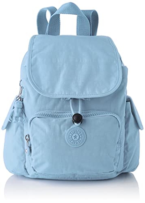 Kipling City Pack Mini, Mochilas de a Diario para Mujer, Niebla Azul, One Size