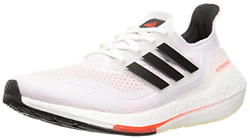 adidas Ultraboost 21, Zapatillas de Running Hombre, FTWBLA/NEGBÁS/Rojsol, 46 EU precio