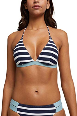 Esprit Tampa Beach Nyrpadded Halterneck Bikini, 401, 44 para Mujer