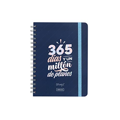 Agenda clásica 2022 Semanal - 365 días y un millón de planes