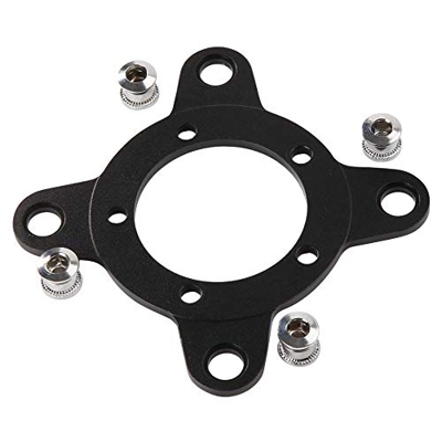 Wobekuy Bicicleta eléctrica 104 BCD adaptador para corona Spider para Bafang Mid Drive Motor partes en aluminio de alta resistencia