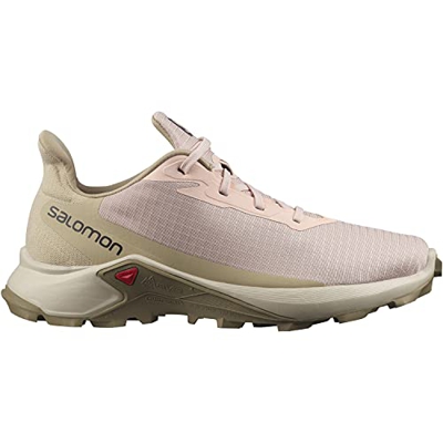 Salomon Alphacross 3 Mujer Zapatos de trail running, Rosado (Peachy Keen/Rainy Day/Kelp), 39 1/3 EU