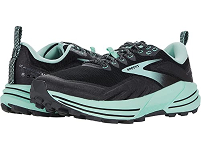 Brooks Cascadia 16, Zapatillas para Correr Mujer, Black Ebony YUCCA, 40 EU