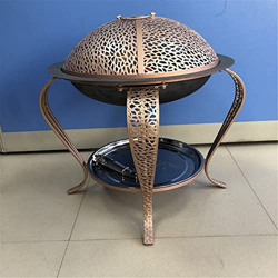 BSJZ BBQ Brasero de Fuego al Aire Libre Carbón para el hogar Parrilla de Barbacoa al Aire Libre Estufa de carbón Brasero de carbón Parrilla Estufa de  características