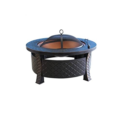 BSJZ Mesas de Fuego al Aire Libre, barbacoas de carbón, brasero, Cuenco de Barbacoa, Parrilla de carbón, Campamento al Aire Libre, Estufa de carbón, c
