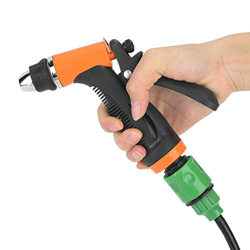 Lavadora a presión portátil eléctrica de 12 V, lavadora a presión de coche, kit de lavado de pistola de limpieza eléctrica con conector de pezón precio