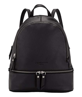 Liebeskind Berlin Alita Backpack, Equipaje de Mano para Mujer, Negro (black), Medio