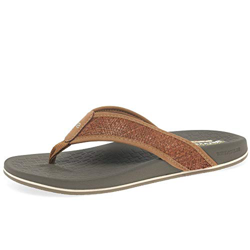Skechers Pelem Weave Mens Sandals 11 UK/46 EU Marrón en oferta