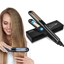LMNH Automatic Hair Crimping Iron, Professional Corn Plate Hair Curlers, Volumizing Hair Crimper Hair Iron, Dual Voltage Rotating Curling Iron for Wom en oferta
