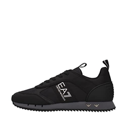 Emporio Armani EA7 - Zapatillas de hombre Art X8X027 XK219 Q226 Color Negro Talla a elegir, Black Iron Gate Silv, 40 EU precio