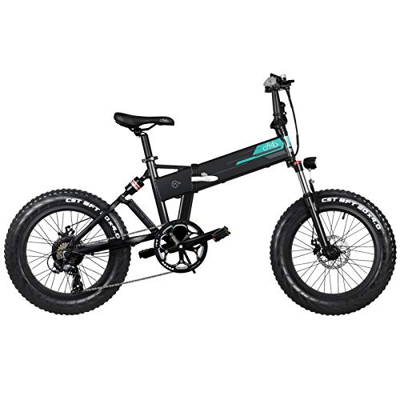 FIIDO Bicicleta eléctrica M1 de 20 pulgadas, para adultos, 36 V, 250 W, 12,5 Ah, batería de iones de litio, bicicleta eléctrica de montaña, plegable y