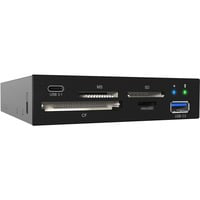IB-865a lector de tarjeta USB 3.2 Gen 1 (3.1 Gen 1) Interno Negro, Lector de tarjetas en oferta
