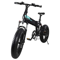 Bicicleta de montaña eléctrica Plegable FIIDO M1 con neumáticos de 20"de Ancho, transmisión de 7 velocidades, batería de Litio de 12,5 Ah, Tres Modos  precio