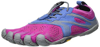 Vibram V-Run, Zapatillas Mujer, Fucsia/Blue, 41 EU