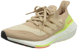 adidas Ultraboost 21 W, Zapatillas para Correr Mujer, Ash Pearl FTWR White Halo Ivory, 38 2/3 EU en oferta
