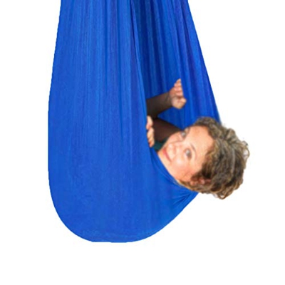 zyy Hamacas De Columpio De Interior con Capacidad Carga 200Kg Columpio De Terapia para Niños para Autismo ADHD Aspergers e integración sensorial (Colo