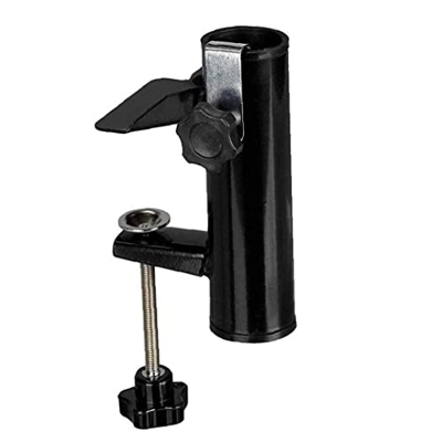 PiniceCore Paraguas Soporte Fijo Clip Portátil Plástico Balcón Paraguas Soporte Paraguas Abrazadera Jardín Patio