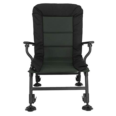 Ejoyous Silla de Camping, Ajuste de Altura Silla de Acampada Plegable Multifuncional, Silla de Playa, Silla de Pesca, Tumbona de Carpa con ángulo múlt