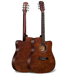 YLiansong-home Guitarra Acustica Guitarra de la Guitarra Guitarra Popular de 41 Pulgadas Guitarra de Madera Principiante Inicio para Principiantes (Co precio
