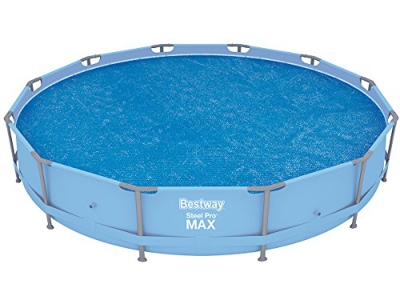 Bestway 8321530 Cobertor Solar para Piscinas Estructura Metálica Ø 366 cm, 100X45X115 CM