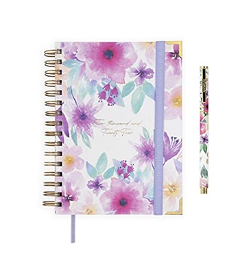 Takenote Agendas - Paula - Agenda 2022 - Semana Vista - 224 páginas - Tamaño A5 - 16 x 21 cm - Idioma: Español-Inglés - Incluye Bolígrafo, pegatinas y