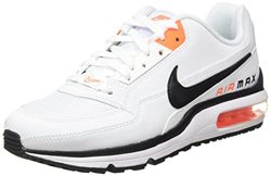 Nike Air MAX LTD 3, Zapatillas para Correr Hombre, Blanco Negro Naranja, 45 EU características