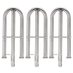Gaeirt Tubo de Parrilla, Quemadores de Parrilla Antióxido Universal Acero Inoxidable 3 Piezas Accesorios de Parrilla 44x17cm para una Llama 3019l 3019 en oferta