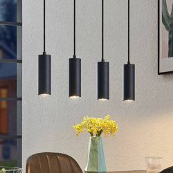 Lindby Maniva lámpara colgante en negro en oferta