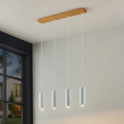 Lindby Maniva lámpara colgante en blanco