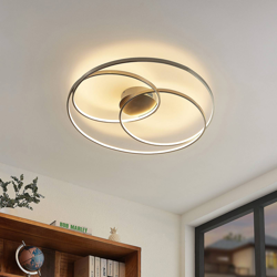 Lindby Kateryna plafón LED níquel precio