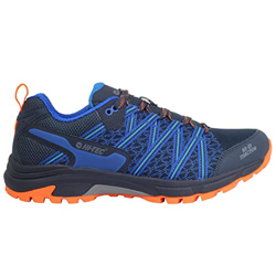 HI-TEC Serra Zapatillas Trail Running Hombre, Calzado Trail Hombre, Calzado Senderismo Hombre (Navy/Cobalt, Numeric_45) en oferta